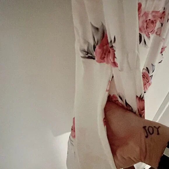 Women's Casual Floral Boho Print Jumpsuit - Picture 5 of 6